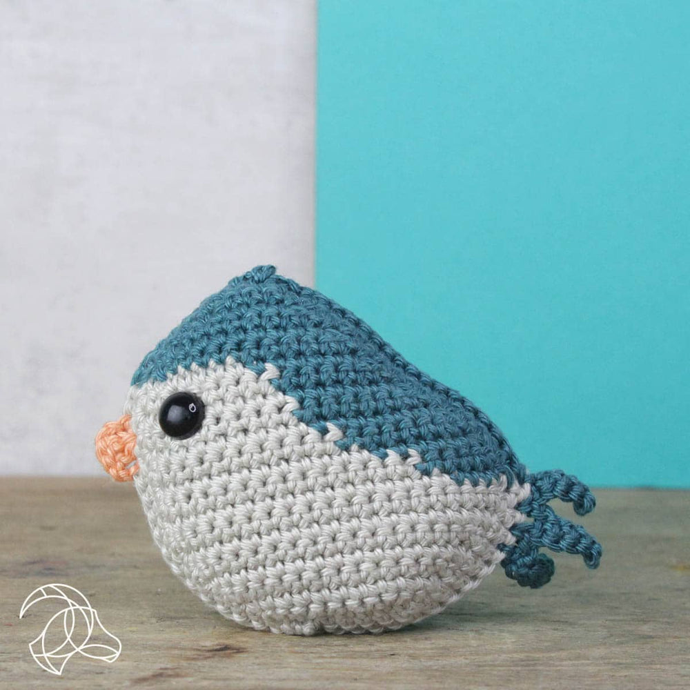 Hardicraft USA - DIY Crochet Kit - Blue Bird - Pisgah Needleworks