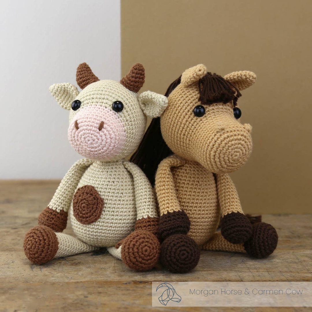 Hardicraft USA - DIY Crochet Kit - Carmen Cow - Pisgah Needleworks
