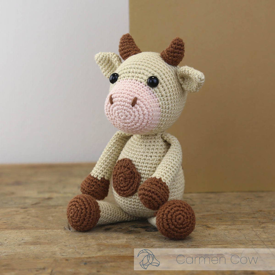 Hardicraft USA - DIY Crochet Kit - Carmen Cow - Pisgah Needleworks