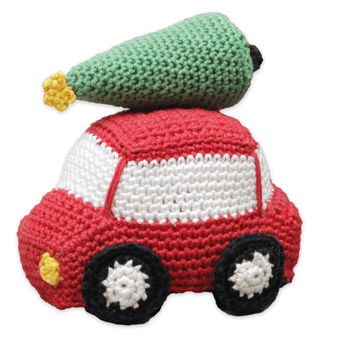 Hardicraft USA DIY Crochet Kit – Christmas Car - Pisgah Needleworks