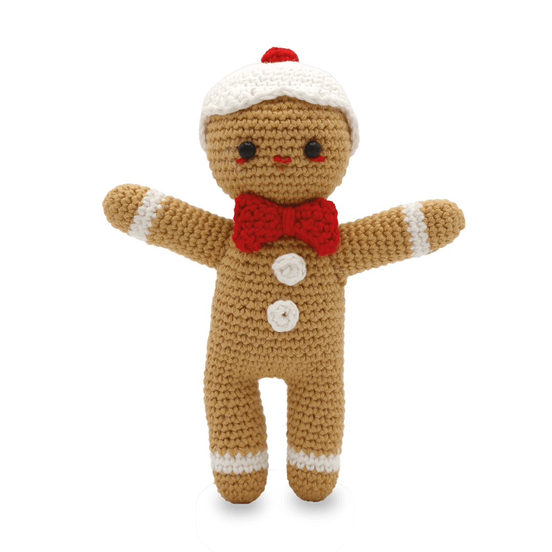 Hardicraft USA - DIY Crochet Kit - Gingerbread Man - Pisgah Needleworks
