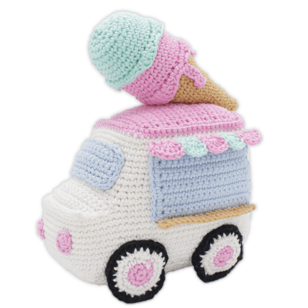 Hardicraft USA - DIY Crochet Kit - Ice Cream Truck - Pisgah Needleworks