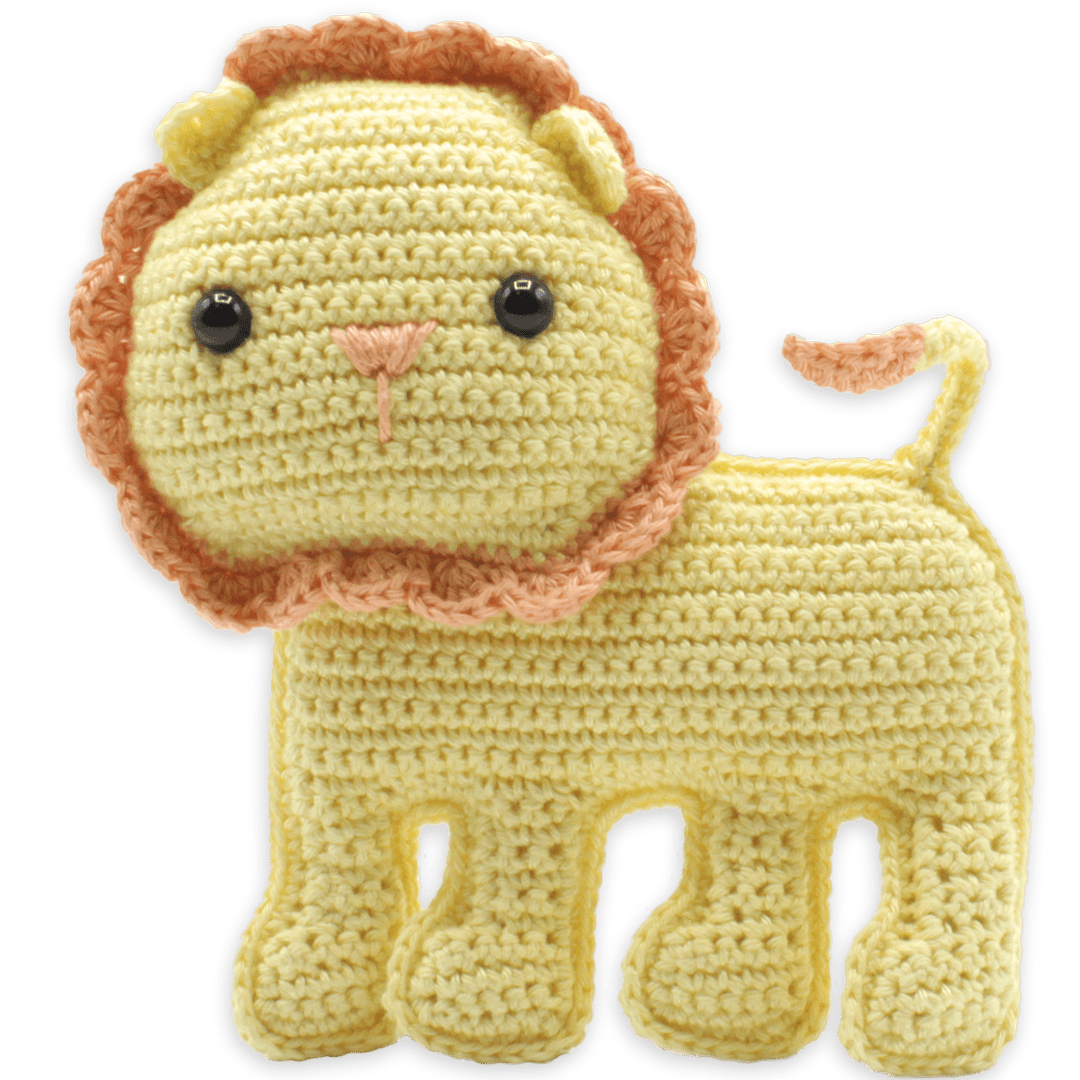 Hardicraft USA - DIY Crochet Kit - Luca Lion - Pisgah Needleworks