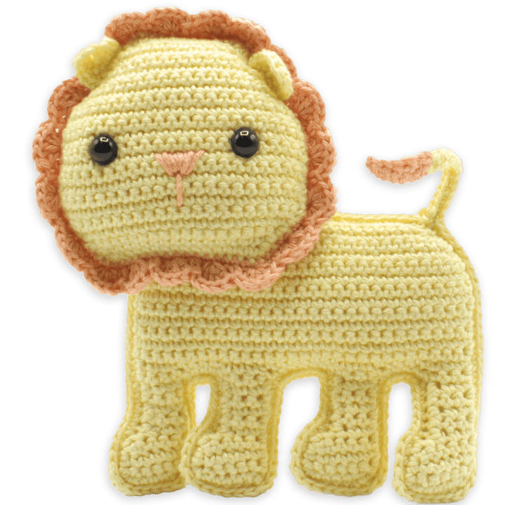 Hardicraft USA - DIY Crochet Kit - Luca Lion - Pisgah Needleworks