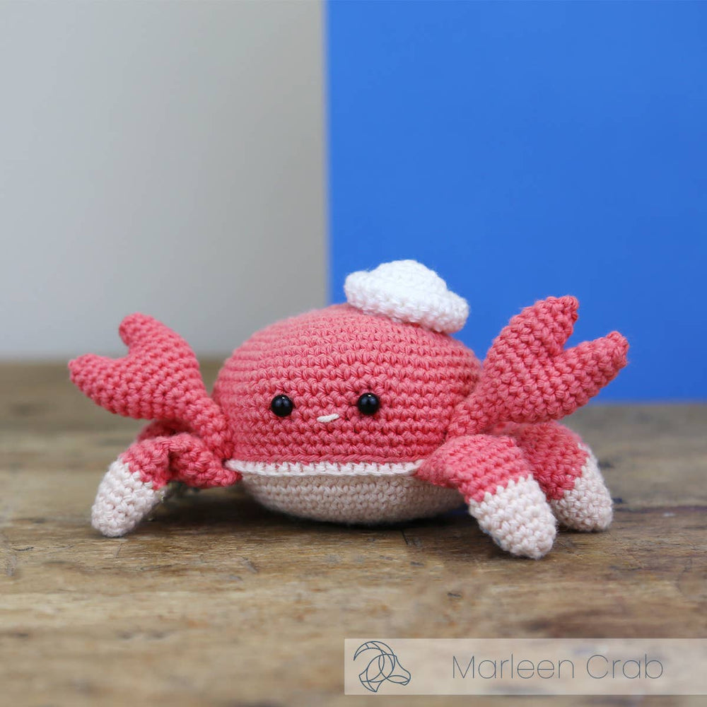 Hardicraft USA - DIY Crochet Kit - Marleen Crab - Pisgah Needleworks