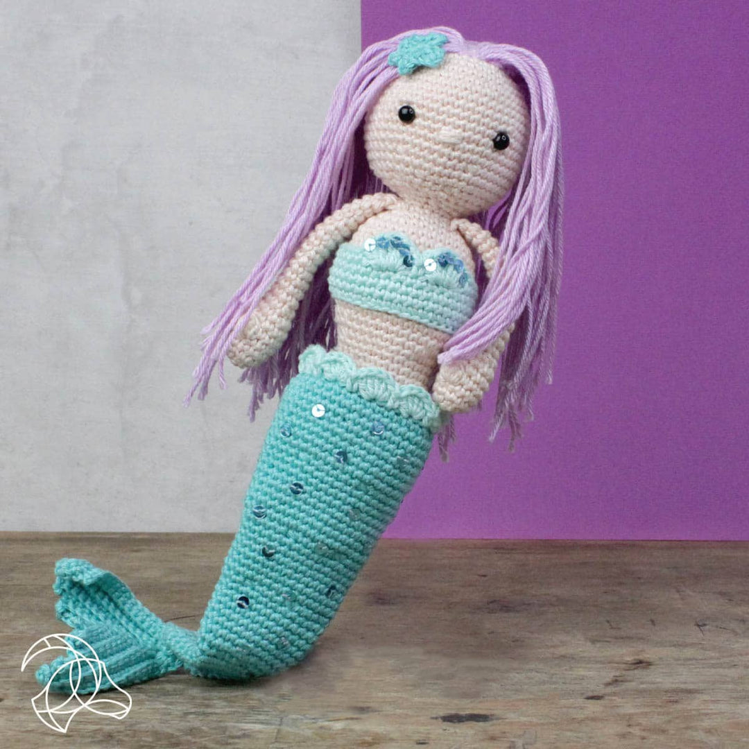 Hardicraft USA DIY Crochet Kit – Milou Mermaid - Pisgah Needleworks