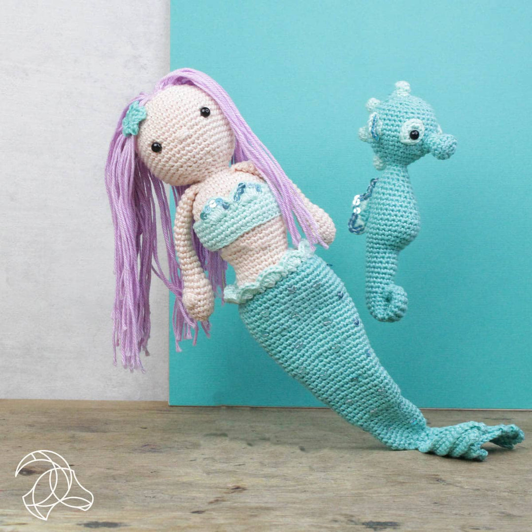 Hardicraft USA DIY Crochet Kit – Milou Mermaid - Pisgah Needleworks