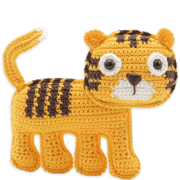 Hardicraft USA - DIY Crochet Kit - Oscar Tiger - Pisgah Needleworks