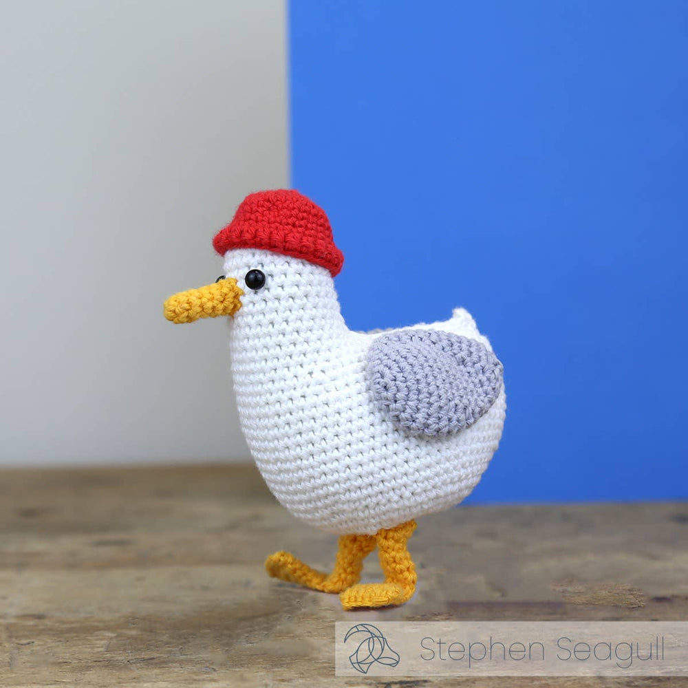 Hardicraft USA - DIY Crochet Kit - Stephen Seagull - Pisgah Needleworks