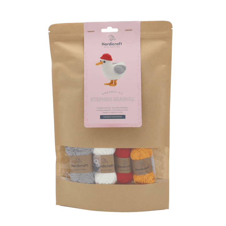 Hardicraft USA - DIY Crochet Kit - Stephen Seagull - Pisgah Needleworks