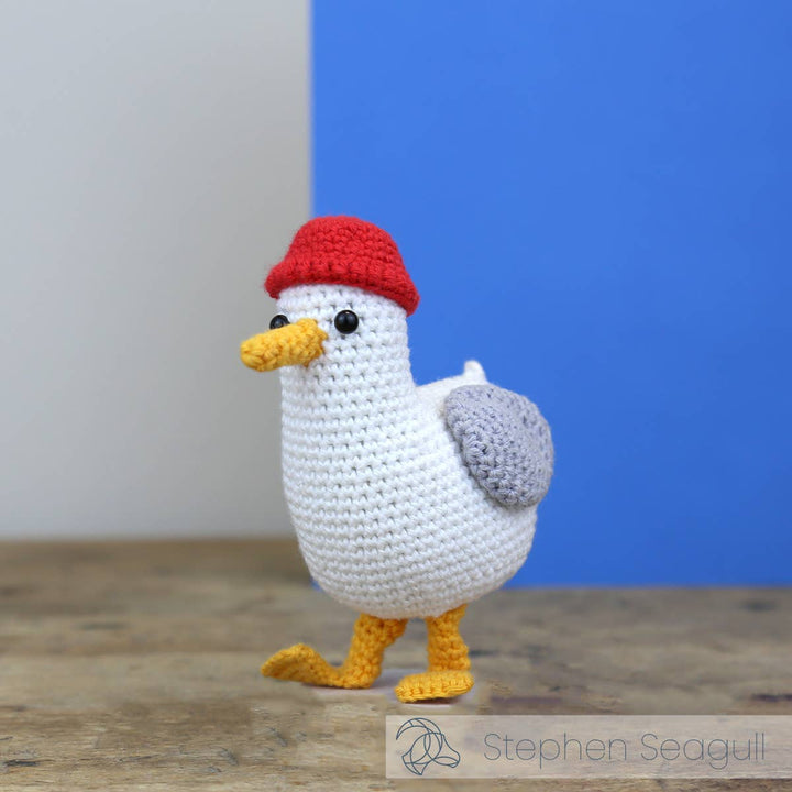 Hardicraft USA - DIY Crochet Kit - Stephen Seagull - Pisgah Needleworks