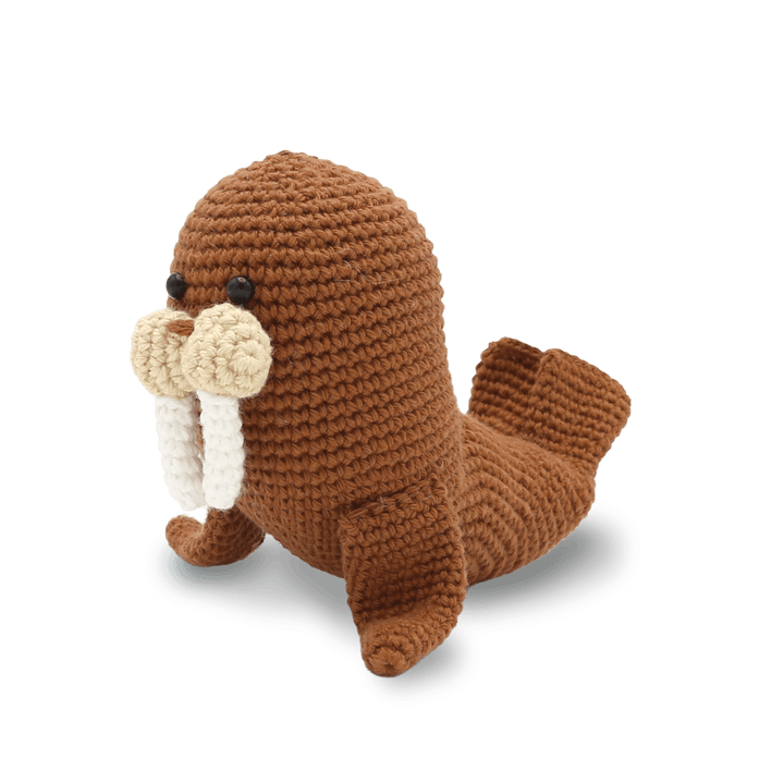 Hardicraft USA - DIY Crochet Kit - Willem Walrus - Pisgah Needleworks