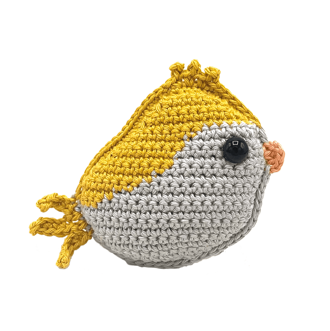 Hardicraft USA - DIY Crochet Kit - Yellow Bird - Pisgah Needleworks