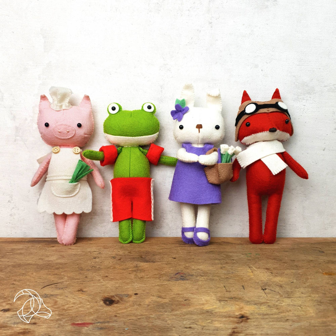 Sophie Rabbit Hardicraft USA Sophie Rabbit DIY Felt Kit | Pisgah Needleworks