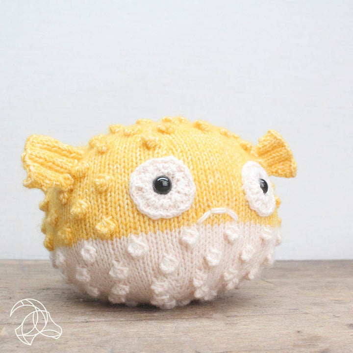 Hardicraft USA - DIY Knitting Kit - Bart Blowfish - Pisgah Needleworks