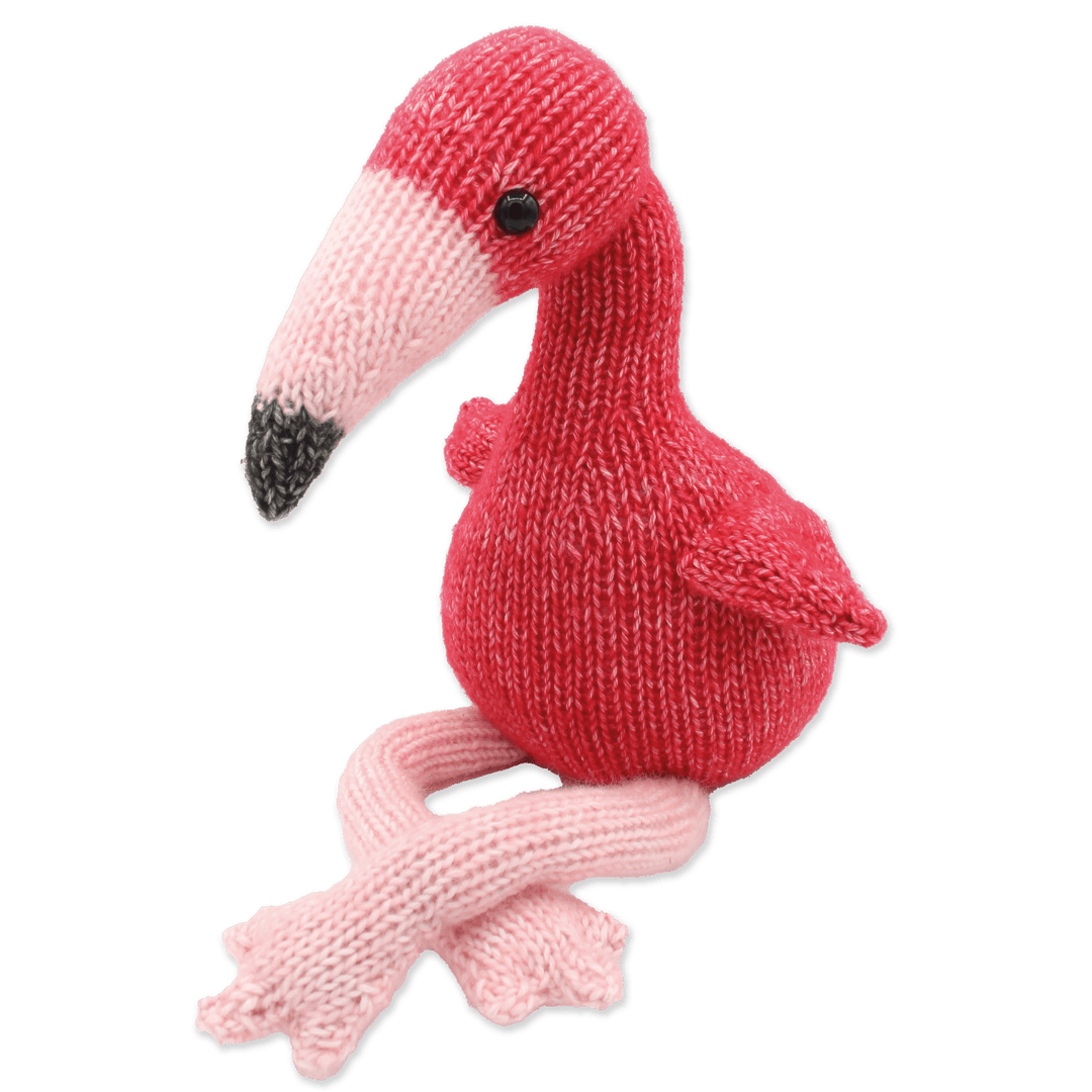 Hardicraft USA - DIY Knitting Kit - Chris Flamingo - Pisgah Needleworks