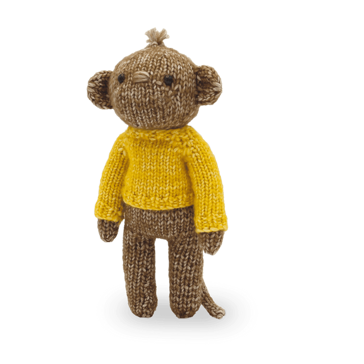 Hardicraft USA - DIY Knitting Kit - Kees Monkey - Pisgah Needleworks