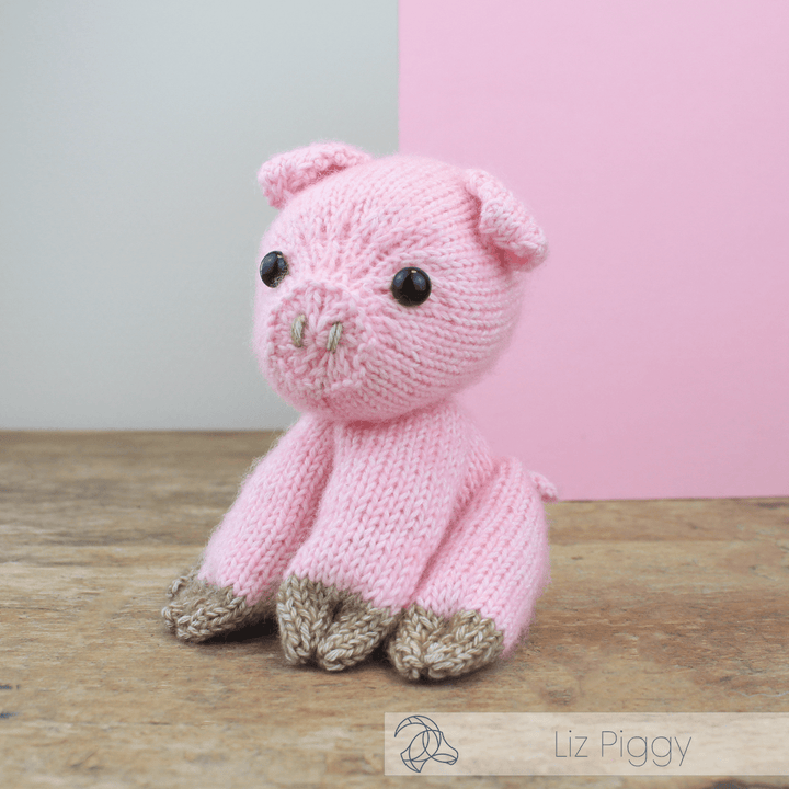 Hardicraft USA - DIY Knitting Kit - Liz Piggy - Pisgah Needleworks