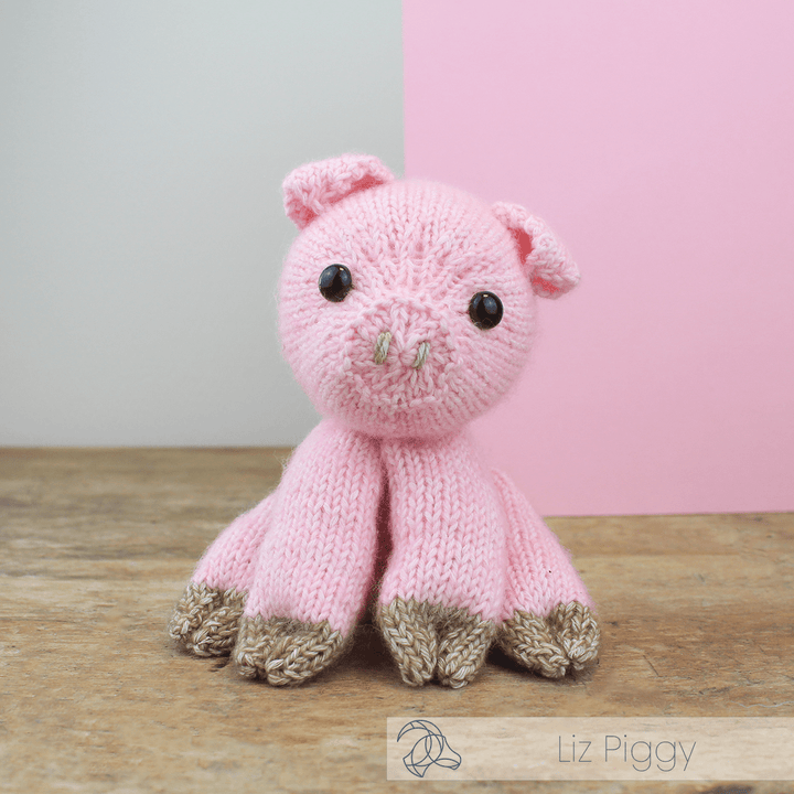 Hardicraft USA - DIY Knitting Kit - Liz Piggy - Pisgah Needleworks