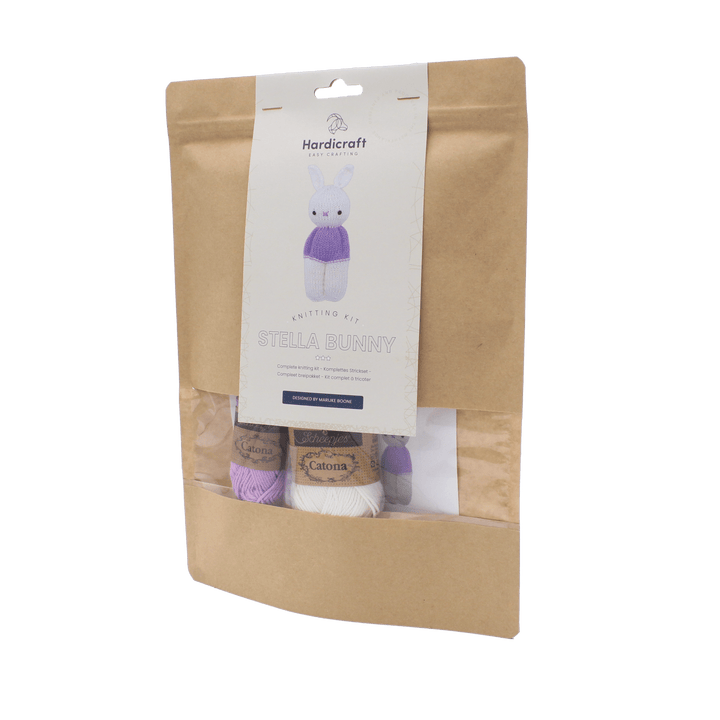 Hardicraft USA - DIY Knitting Kit - Stella Bunny - Pisgah Needleworks