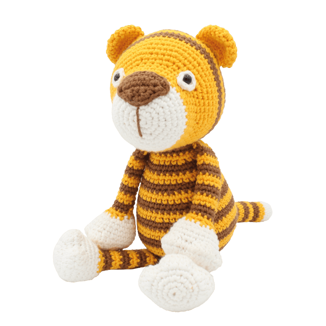Hardicraft Yu - Cheng Tiger DIY Crochet Kit - Pisgah Needleworks