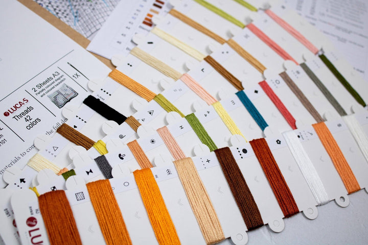 HobbyJobby - Cross Stitch Kit HobbyJobby - Fluffy Love - Pisgah Needleworks