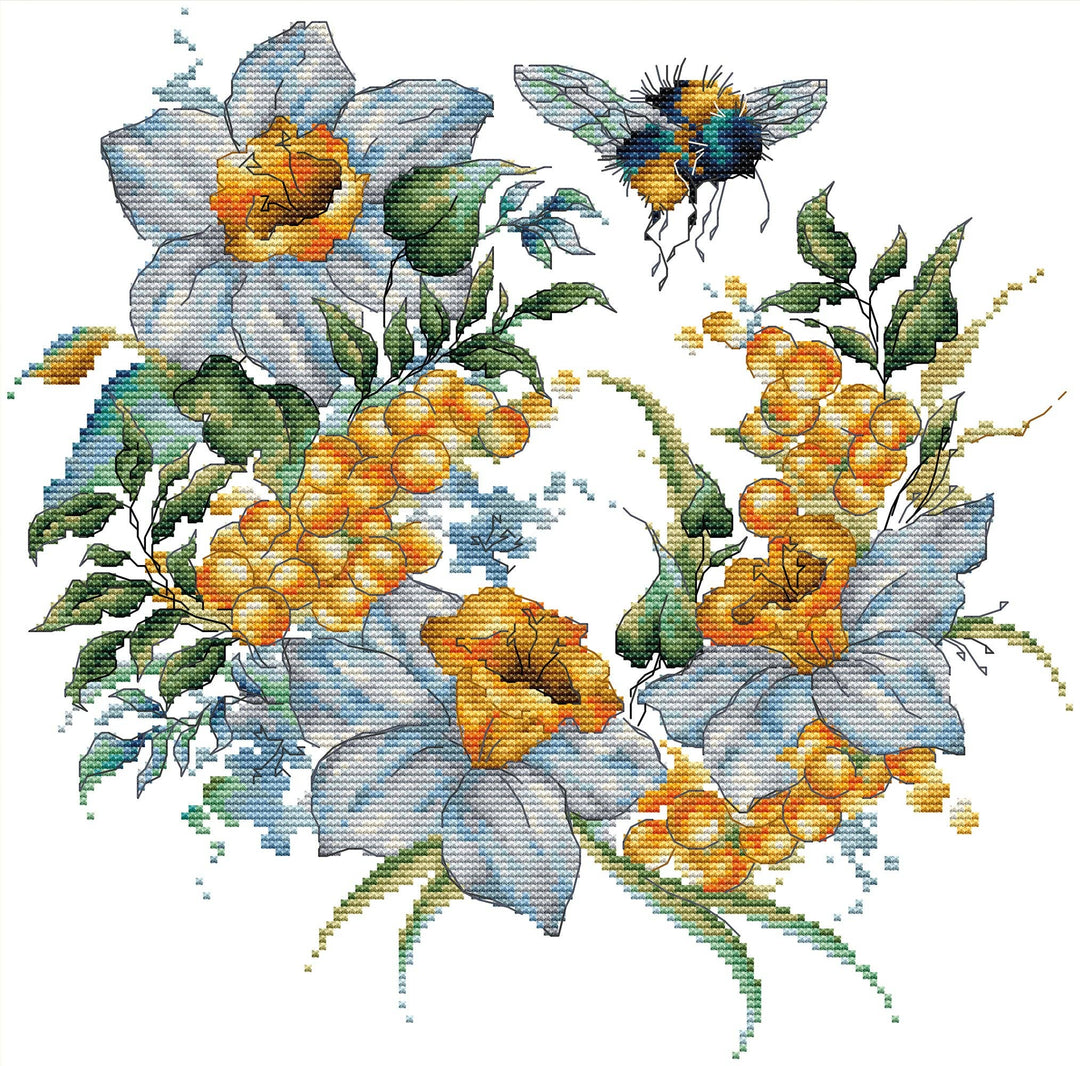 HobbyJobby - Cross Stitch Kit HobbyJobby - Honey Afternoon - Pisgah Needleworks