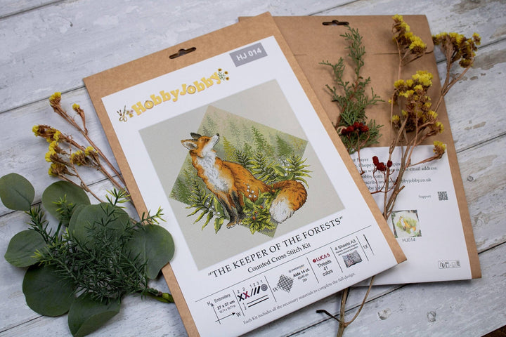 HobbyJobby - Cross Stitch Kit HobbyJobby - The Keeper of The Forests - Pisgah Needleworks