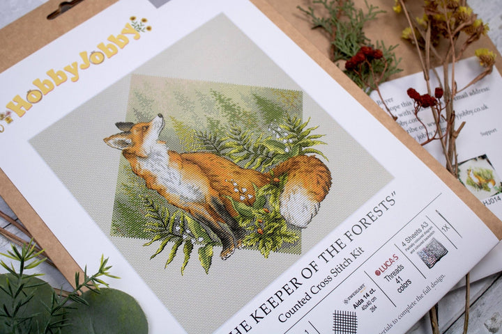 HobbyJobby - Cross Stitch Kit HobbyJobby - The Keeper of The Forests - Pisgah Needleworks