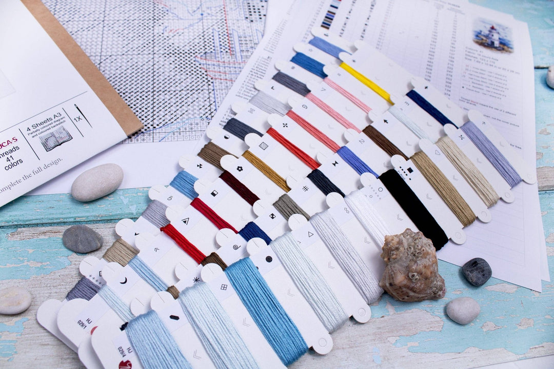 HobbyJobby - Cross Stitch Kit HobbyJobby - The Lighthouse - Pisgah Needleworks