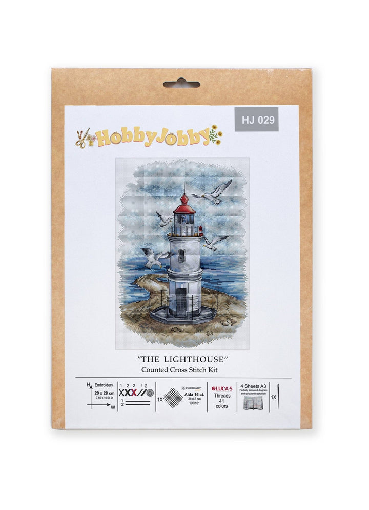 HobbyJobby - Cross Stitch Kit HobbyJobby - The Lighthouse - Pisgah Needleworks