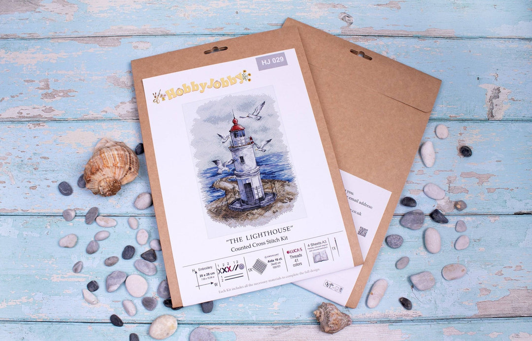 HobbyJobby - Cross Stitch Kit HobbyJobby - The Lighthouse - Pisgah Needleworks