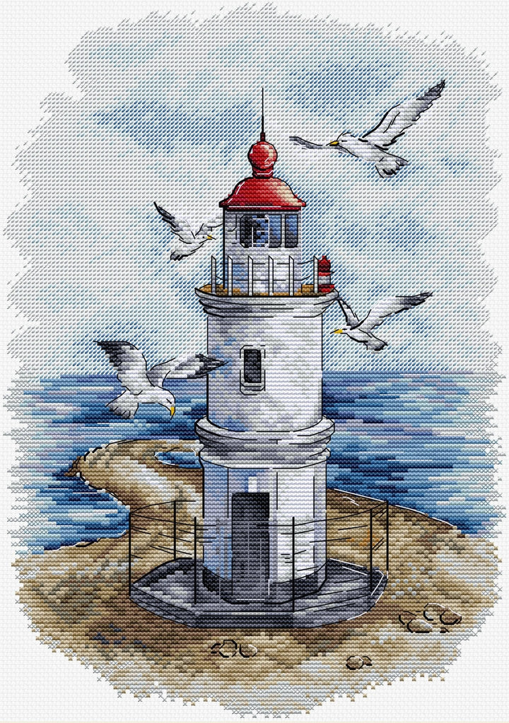 HobbyJobby - Cross Stitch Kit HobbyJobby - The Lighthouse - Pisgah Needleworks