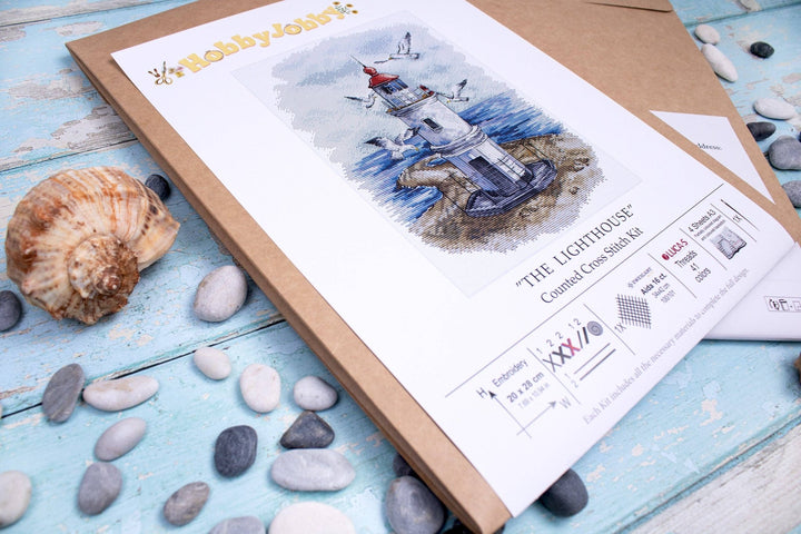 HobbyJobby - Cross Stitch Kit HobbyJobby - The Lighthouse - Pisgah Needleworks