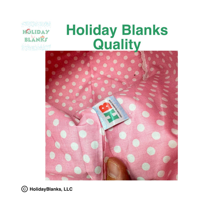 Holiday Blanks - Easter basket embroidery blanks with small dot design: Lavender - Pisgah Needleworks