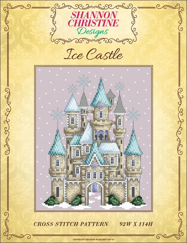 Ice Castle Cross Stitch Pattern | Shannon Christine Winter Design - Pisgah Needleworks
