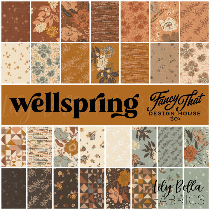 Moda Wellspring Layer Cake by Fancy That Design House | 42 10" Fabric Squares