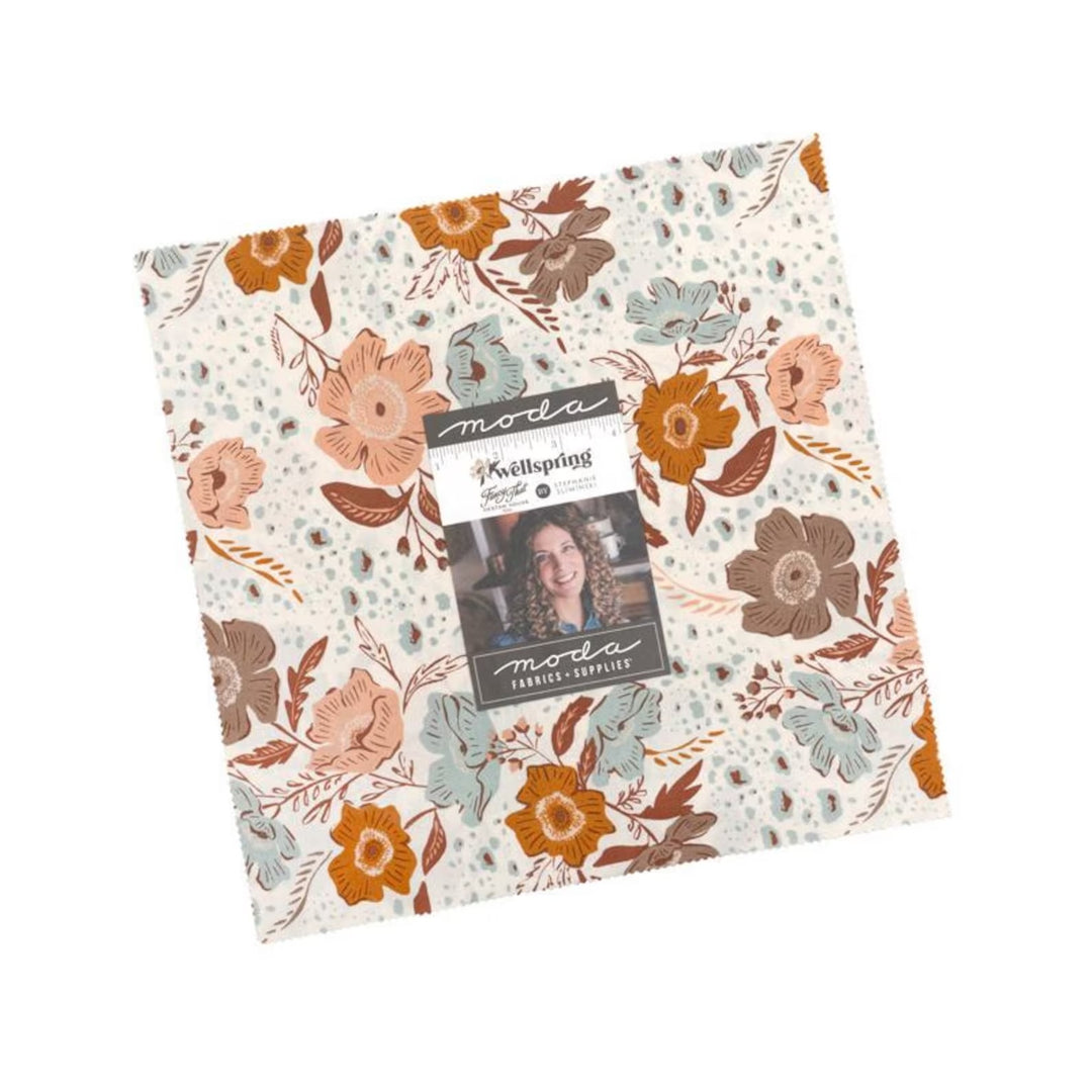 Moda Wellspring Layer Cake by Fancy That Design House | 42 10" Fabric Squares