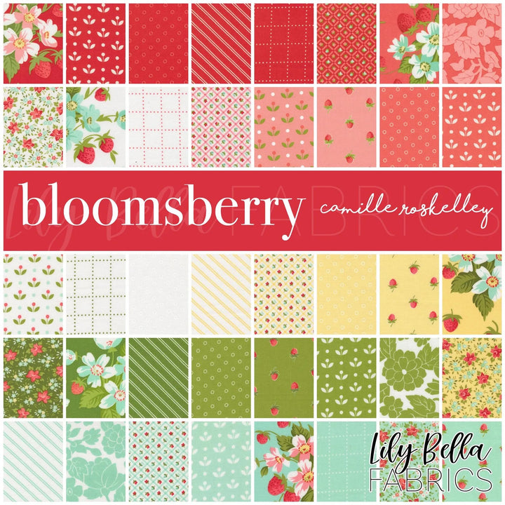 Moda Bloomsberry Jelly Roll by Camille Roskelley | 2.5" Precut Fabric Strips