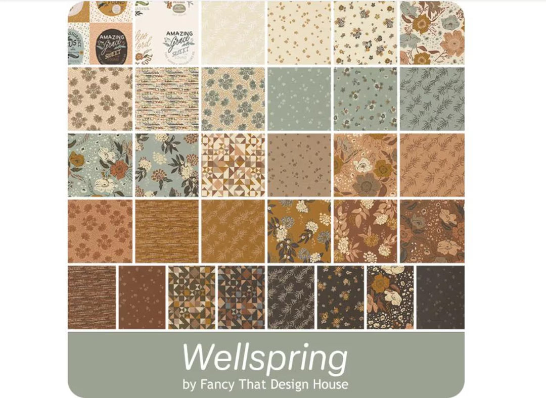 Moda Wellspring Fabric by Fancy That Design House | 100% Cotton Quilting Fabric