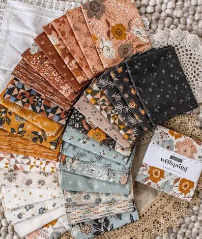 Moda Wellspring Charm Pack | 5" Precut Fabric Squares | Fancy That Design House