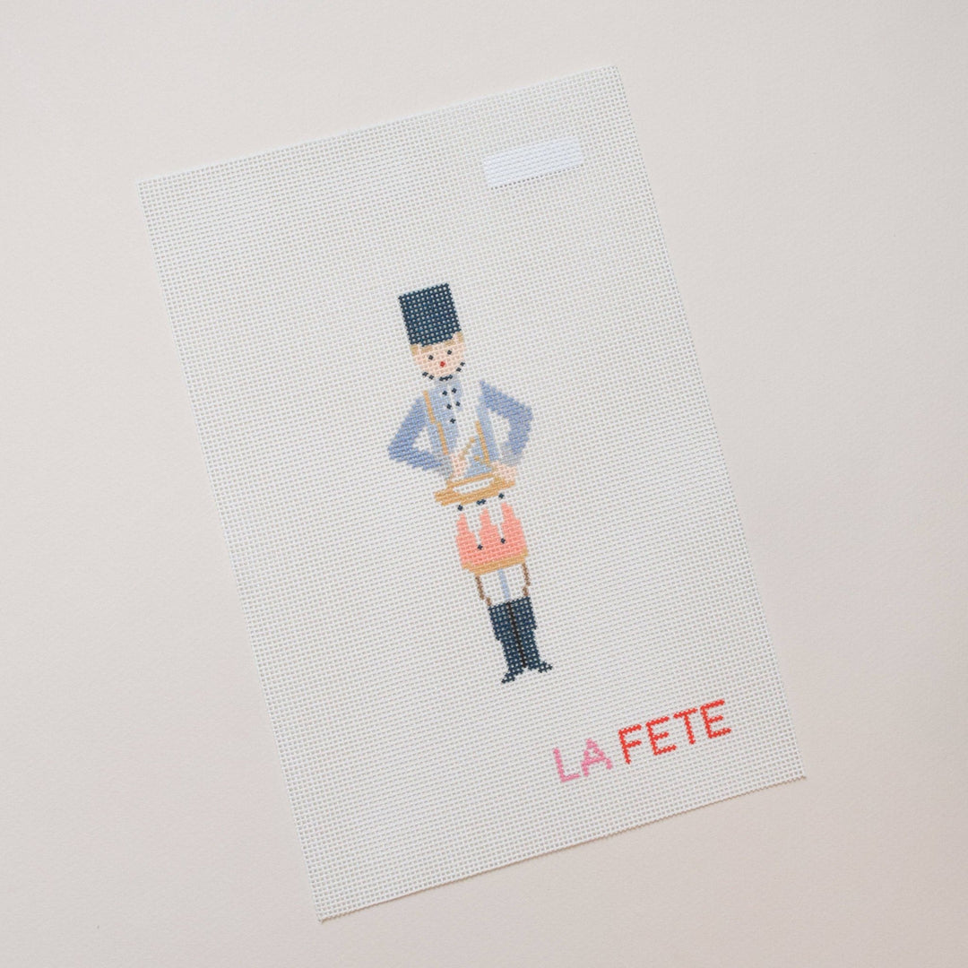 La Fete Needlepoint - 12 Days Of Christmas - Twelve Drummers Drumming - Pisgah Needleworks