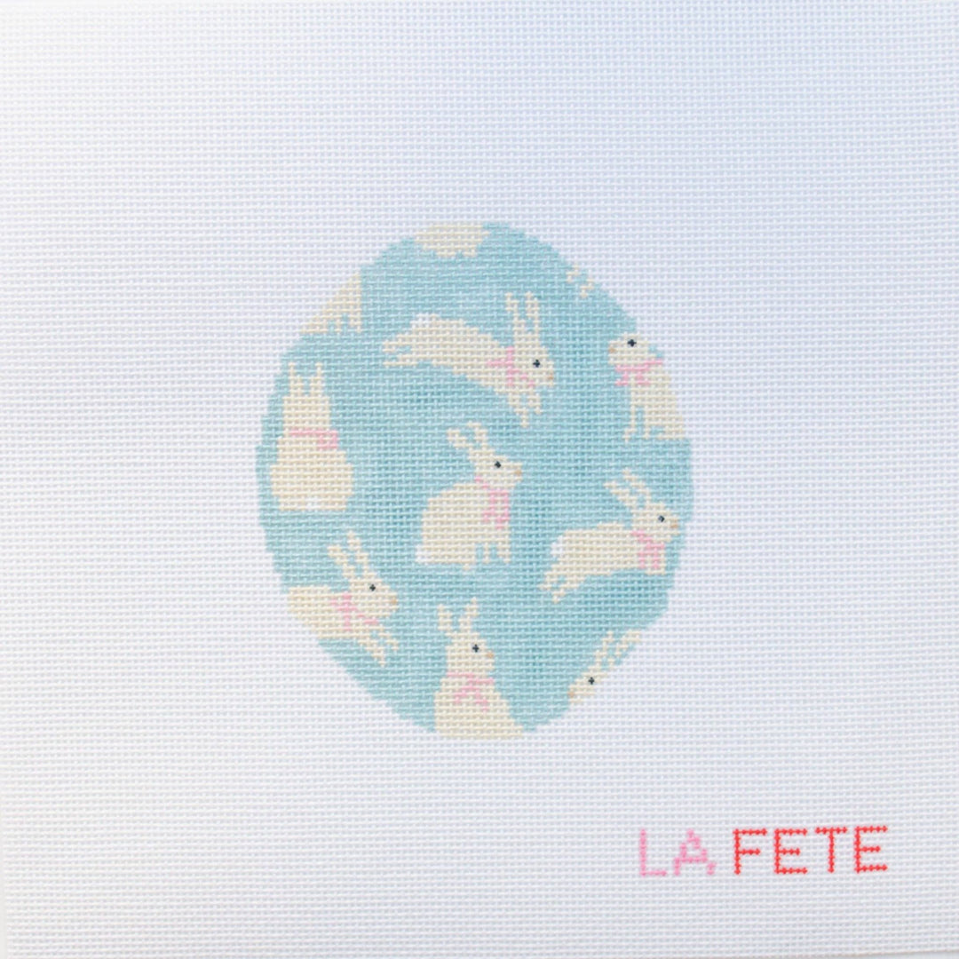 La Fete Needlepoint - Bouncing Bunnies - Pisgah Needleworks