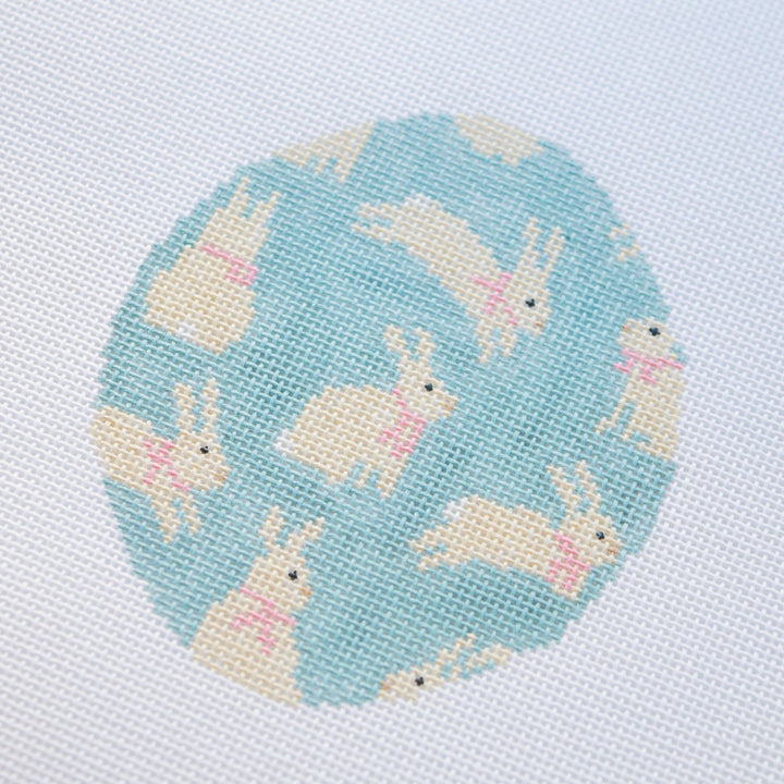 La Fete Needlepoint - Bouncing Bunnies - Pisgah Needleworks