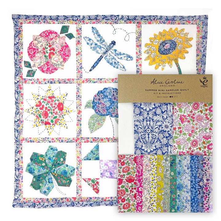 Liberty Tana Lawn® Spring Mini Quilt Kit – A Cheerful Hand &amp; Machine Sewing Project - Pisgah Needleworks