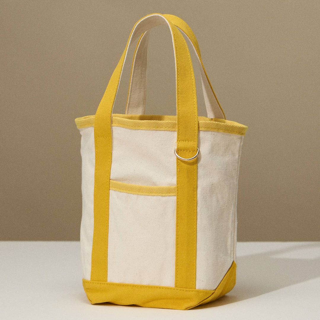 Lilla Haven - EcoCharm Cotton Everywhere - Carry Canvas Tote Bag - Small Size: Light Blue / One - size / 5DG78049 - Pisgah Needleworks