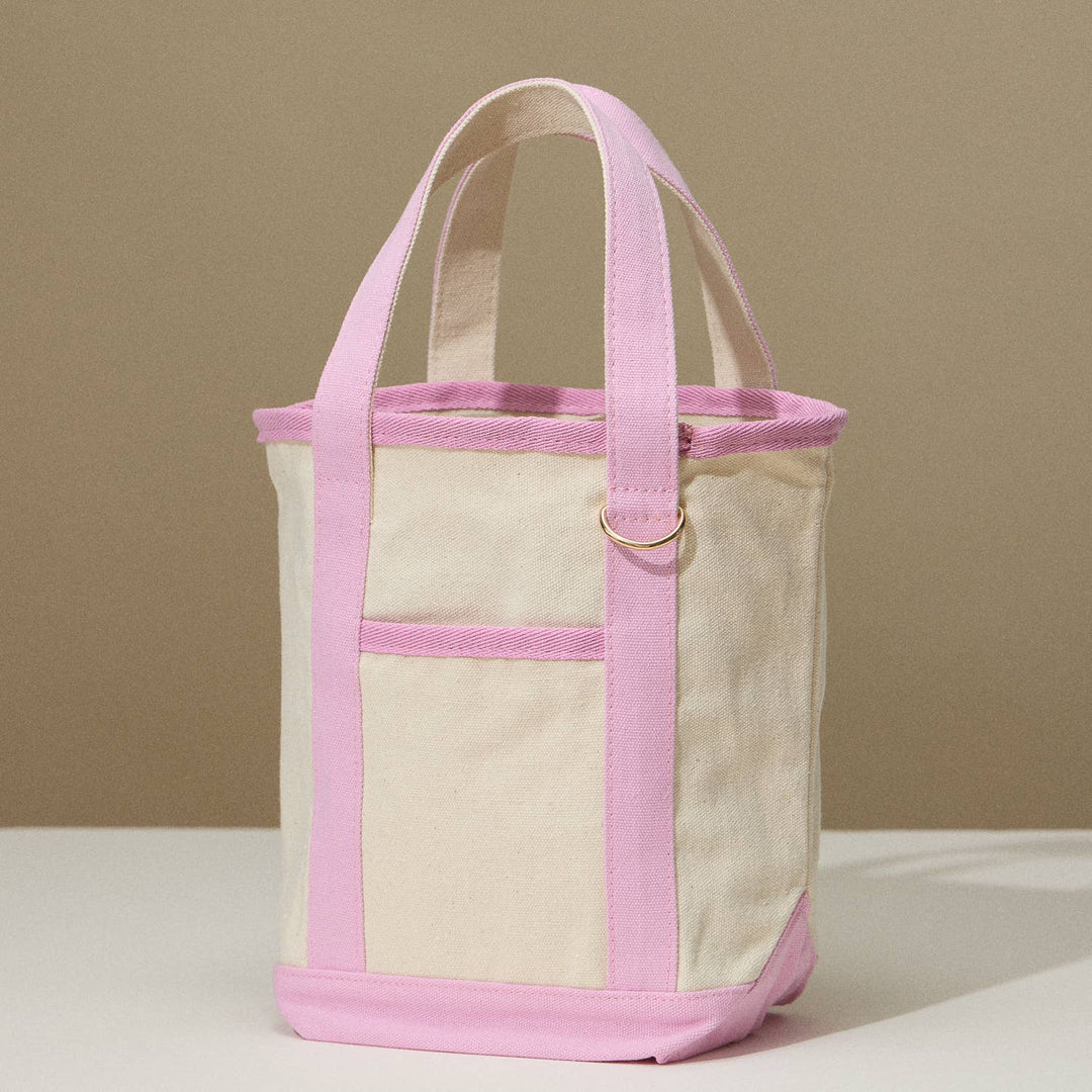 Lilla Haven - EcoCharm Cotton Everywhere - Carry Canvas Tote Bag - Small Size: Light Blue / One - size / 5DG78049 - Pisgah Needleworks