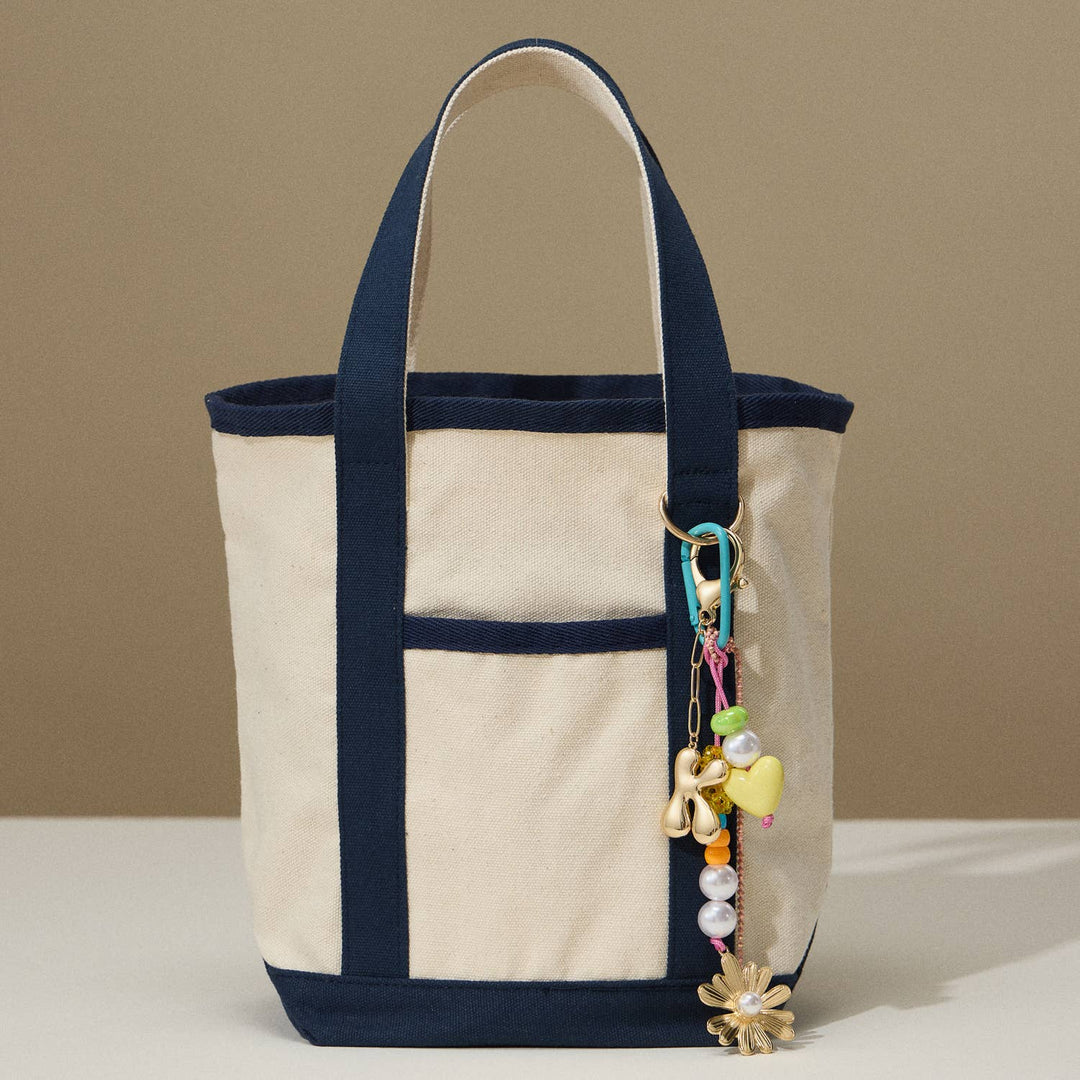Lilla Haven - EcoCharm Cotton Everywhere - Carry Canvas Tote Bag - Small Size: Red / One - size / 5DG78049 - Pisgah Needleworks