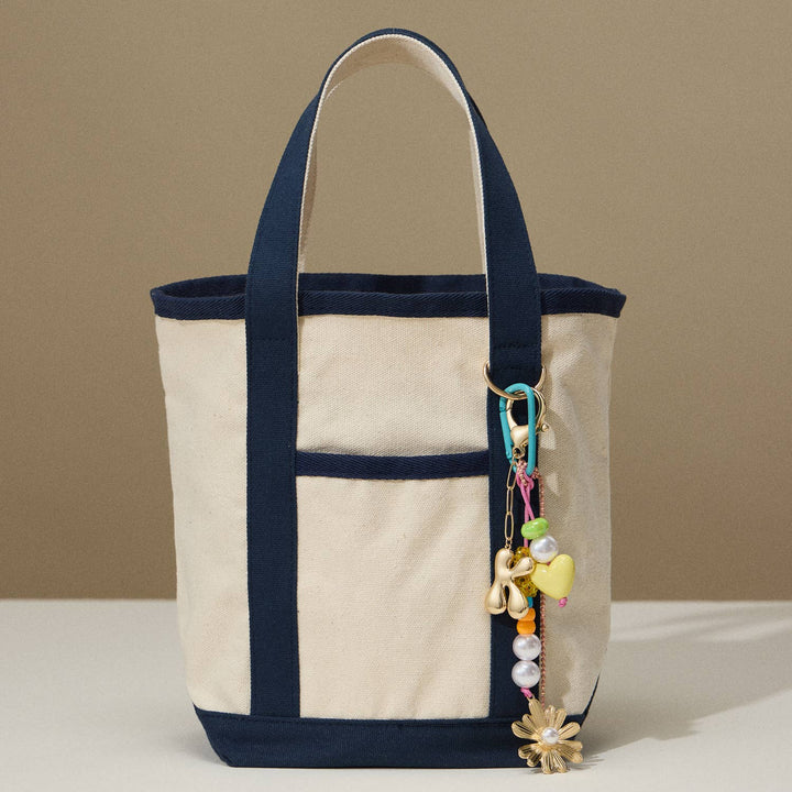 Lilla Haven - EcoCharm Cotton Everywhere - Carry Canvas Tote Bag - Small Size: Red / One - size / 5DG78049 - Pisgah Needleworks