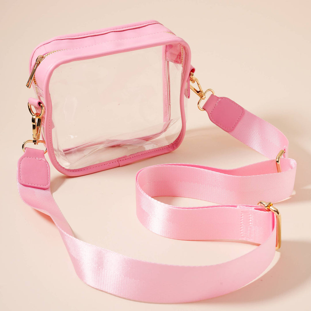 Lilla Haven - Game Day Clear Crossbody Bag: Gold / One / 4YG79001 - Pisgah Needleworks